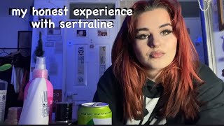 my honest experience with sertraline [upl. by Aramoix]