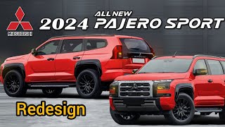 2024 Mitsubishi Pajero sport Unveiled A New Generation [upl. by Adraynek]