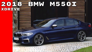 2018 BMW M550i xDrive Interior Walkaround Test Drive [upl. by Nevarc234]