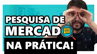 PESQUISA DE MERCADO COMO FAZER UMA PESQUISA DE MERCADO [upl. by Edylc]