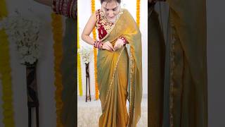 Perfect open pallu saree draping styleday36365drapingsaree sareedrapings saree [upl. by Shanta]