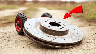 Decent idea from an old brake disc thats worth repeating [upl. by Haibot342]