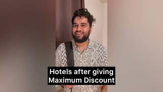 Hotels after giving Maximum Discount [upl. by Adnotal]