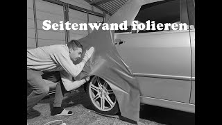 Seitenwand folieren Lexus IS200 quarter panel wrapping wrap lexus [upl. by Matthiew]