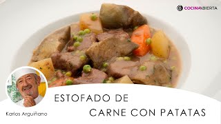 ESTOFADO de TERNERA con patatas ¡El guiso más fácil 🍲 Receta TRADICIONAL de Karlos Arguiñano [upl. by Laina]