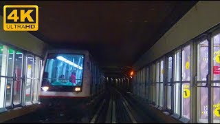 4K Lille Timelapse Métro 1  CHU Eurasanté4 cantons [upl. by Ahsaetal]