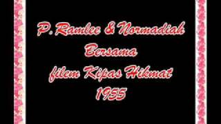 PRamlee amp Normadiah  Bersama filem Kipas Hikmat 1955 [upl. by Melodee]