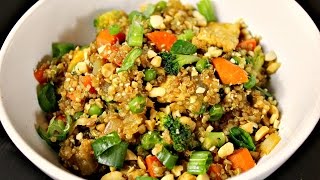 Quinoa Stir Fry  Quinoa Fried quotRicequot [upl. by Verity]