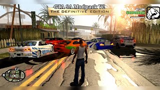 Inilah GTA SA Definitive Edition Android Modpack V2  Full Mobil JDM Grafik HD [upl. by Aiyot]