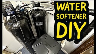 Water Softener and Filtration Installation  Step by Step DIY installation Aquasure watersoftener [upl. by Aryajay]