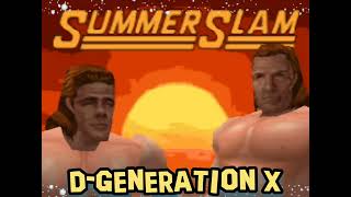 DGeneration X entrance Theme Fix  WWF WrestleMania X by GM Spectre Nintendo 64 [upl. by Amalbergas572]