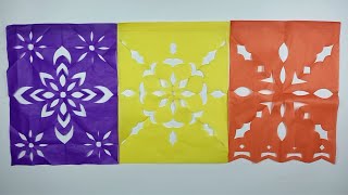 COMO HACER BANDERINES DECORATIVOS DE PAPEL Parte 3 [upl. by Adnahsam]