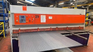 Very Clean Bystronic VR 65  31 guillotine for sale 3metre x 6mm cw Cybelec DNC 60 control Byshear [upl. by Feingold]