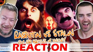 ERB REACTION Rasputin vs Stalin  Epic Rap Battles of History [upl. by Arrek]