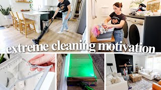 EXTREME HOME CLEAN WITH ME  HOUSE CLEANING MOTIVATION 2023 [upl. by Adnat]