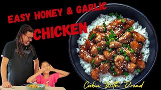 Honey amp Garlic Chicken  Easy Homemade Recipe [upl. by Ycnaf182]