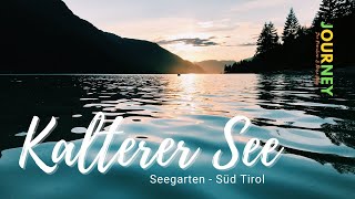 Kalterer See  Süd Tirol  Seegarten  Kleiner Überblick 60FpS [upl. by Augy789]