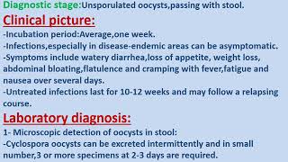 cyclospora cayetanensis [upl. by Routh]
