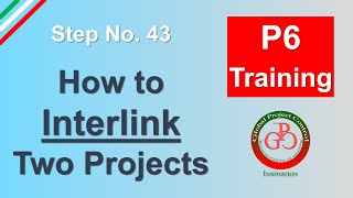 🔴 How to interlink two projects in Primavera P6 [upl. by Schnapp]