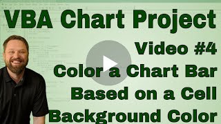 VBA Chart Project  Color Single Bar from Cells in a Range [upl. by Levi986]