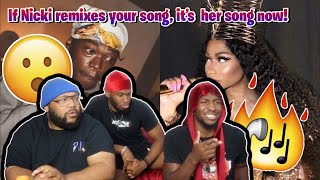 Nicki Minaj Skillibeng  Crocodile Teeth Audio REACTION [upl. by Bilicki]