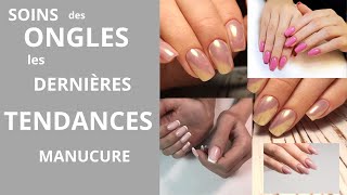 Comment avoir des ONGLES naturels beaux LONGS ET FORTS Manucure impeccable  TENDANCE 2023 [upl. by Hluchy]