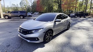 2019 Honda Civic Sedan Sport Marietta East Cobb West Hampton Fair Oaks Powers Park [upl. by Furey874]