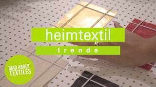 Heimtextil 2018 Trends EN [upl. by Atinaj]