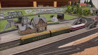 erste Runde mit 118 5222  TT Modellbahn  1120  Version II [upl. by Yevre]