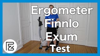 Finnlo Ergometer Exum im Test  Testsieger Stiftung Warentest 2015 [upl. by Ramoh]