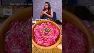 Beetroot Raita  beetroot pachadi healthy food recipe for weight loss [upl. by Attlee100]