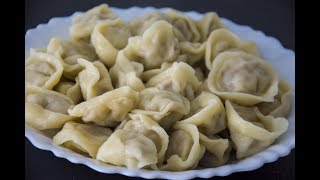 Pelmeni Rezept  Russische Teigtaschen  пельмени [upl. by Ardnuhsor]