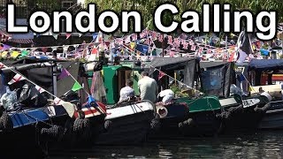 132 The IWA Cavalcade 2018  narrowboats descend on the canals of Londons Little Venice [upl. by Uyr]