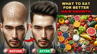 The Hair Diet Best Foods For Hair Growth and Shine  Foods For Hair Growth [upl. by Ahsitil]