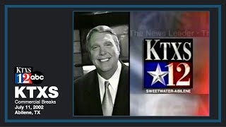 KTXSABC Commercial Breaks July 11 2002 [upl. by Assirroc]