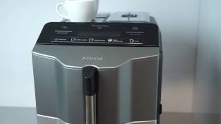 Siemens EQ3  One Touch Bedienung  Tassengröße amp Kaffeemenge einstellen [upl. by Emelin454]