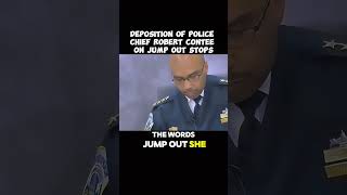 Deposition of Police Chief Robert Contee on jump out stops 2 [upl. by Wheeler]