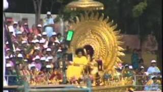 SRI SATHYA SAI BABA  KANCHI SWAMIGAL attends sahasra chandra Darshanam  wmv [upl. by Carnay]