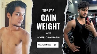 How i gained weight fast as skinny guy  tips for beginners [upl. by Aurthur]