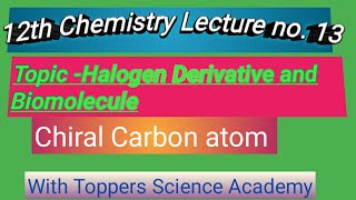 Chiral Carbon atomwhat is chiral carbon  Trick of chiral carbonoptical activityglucose12thclass [upl. by Perpetua]