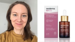 Сыворотка RETI AGE от SESDERMA Испания Бьютиблог [upl. by Aimit635]