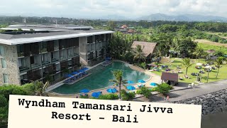 Wyndham Tamansari Jivva Resort Bali  Drone View [upl. by Iahk]