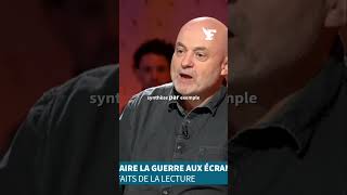 «On sousestime limpact de la lecture sur la réussite scolaire» Michel Desmurget shorts [upl. by Gnah]