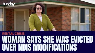 Woman Says She Was Evicted For Asking For NDIS Modifications [upl. by Uase197]