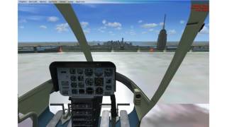 Accuracy Flight Test  FSX SE Dodosim B206X Chris  Part 1 flight dynamics [upl. by Nnairb]