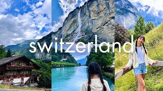 switzerland vlog🇨🇭 Lauterbrunnen  Interlaken [upl. by Anoel112]