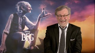 STEVEN SPIELBERG interview  THE BFG JAWS JURASSIC PARK READY PLAYER ONE [upl. by Alyacim]