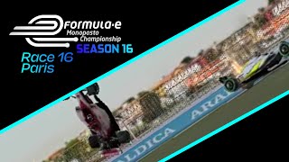 FEMC S16 R16 PARIS E PRIX [upl. by Nonnad97]