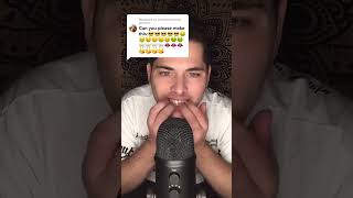 ASMR EMOJI CHALLENGE 😎🤑🤢🦷👄😘 [upl. by Elinad682]