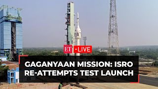 ISRO successfully launches Gaganyaan mission test flight [upl. by Puri]